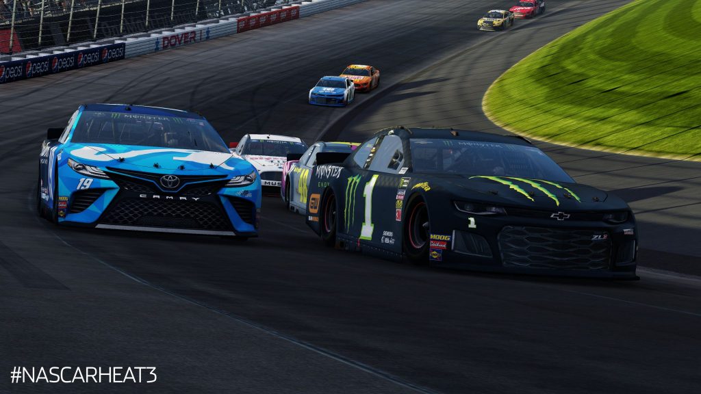 kurt busch and martin truex jr at dover 2019