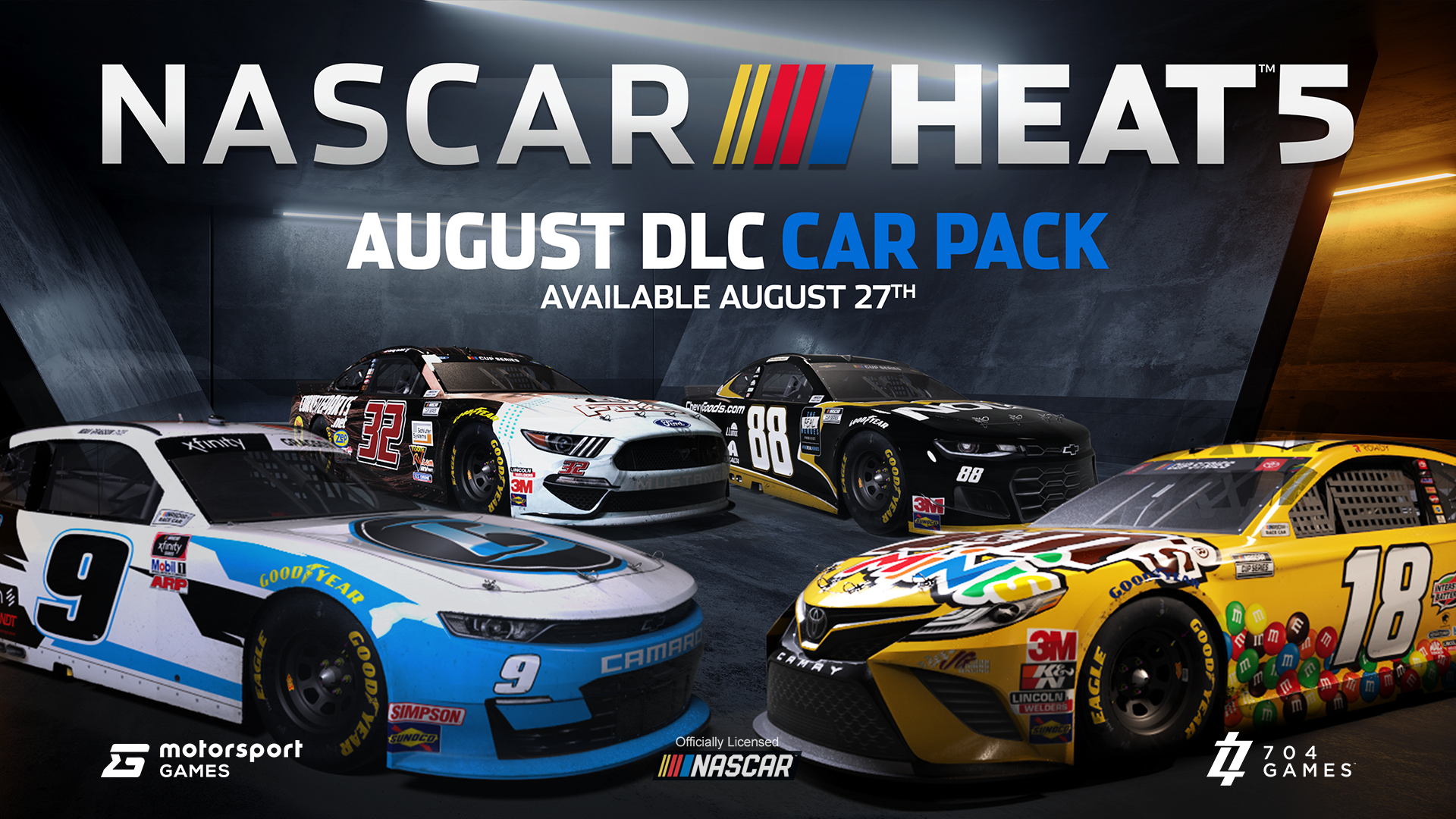 NASCAR Heat 5 August DLC