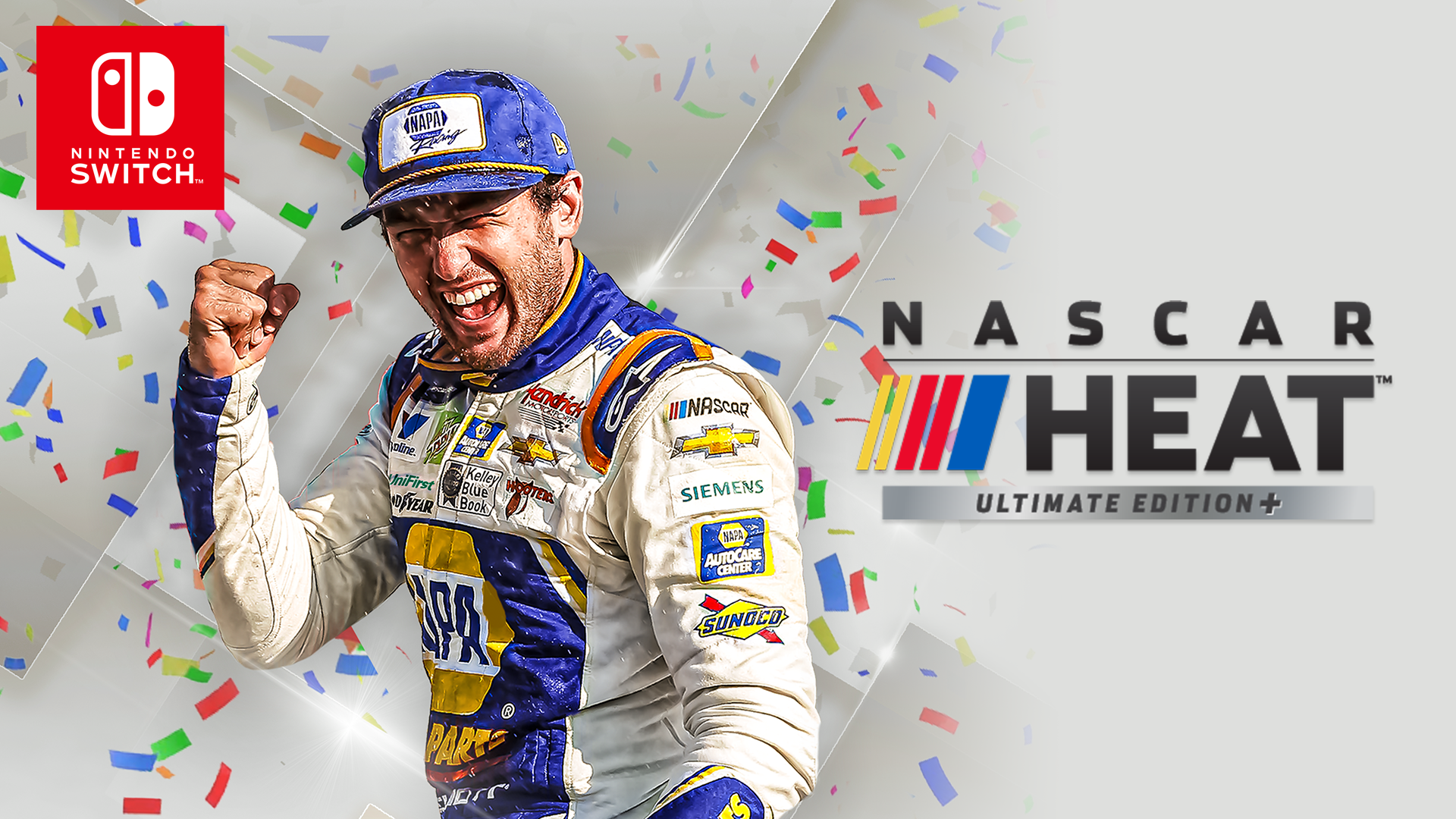 nascar, nascar heat, nascar nintendo, nintendo switch, nintendo switch game, nascar heat ultimate edition+, nhue+, nintendo racing games
